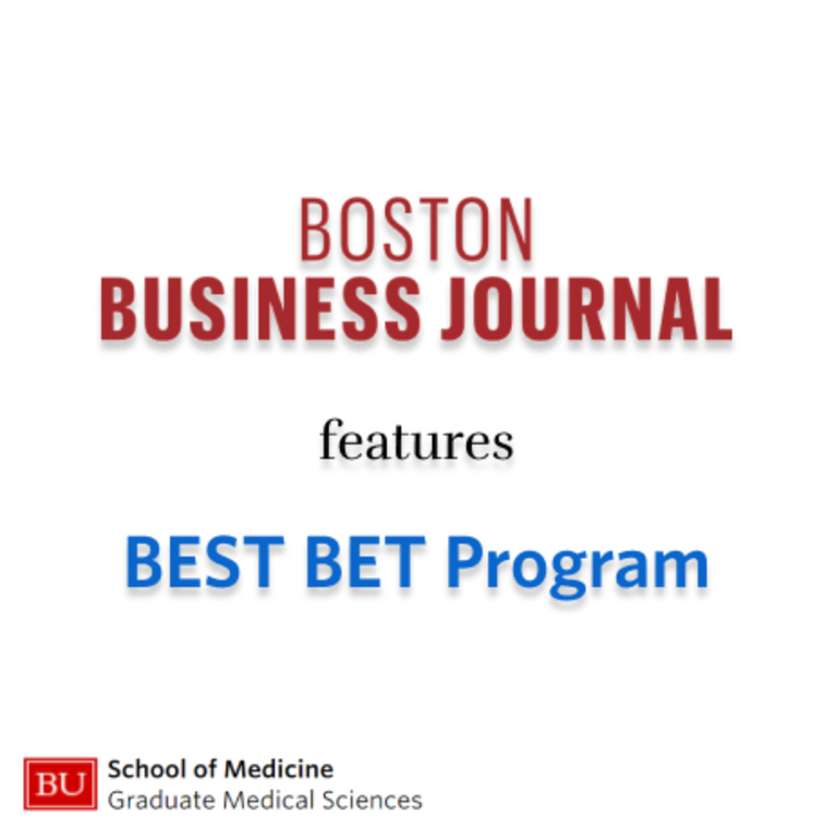 Boston Business Journal Features GMS BEST BET Program Graduate