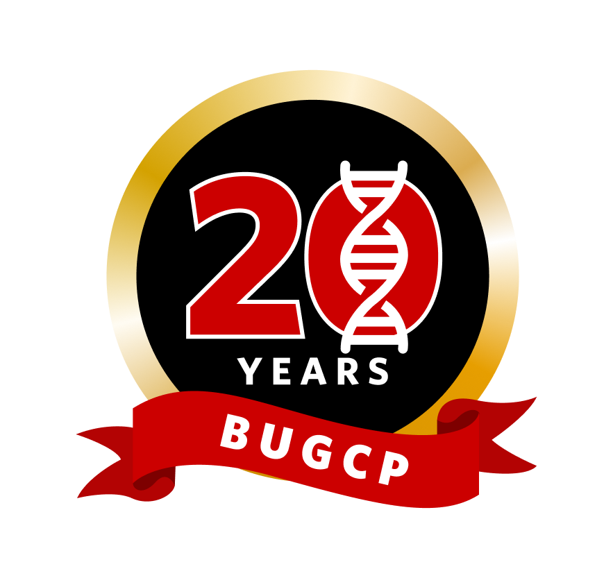 BUGCP 20th anniversary logo