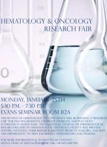 Section of Hematology &amp; Oncology Research Fair