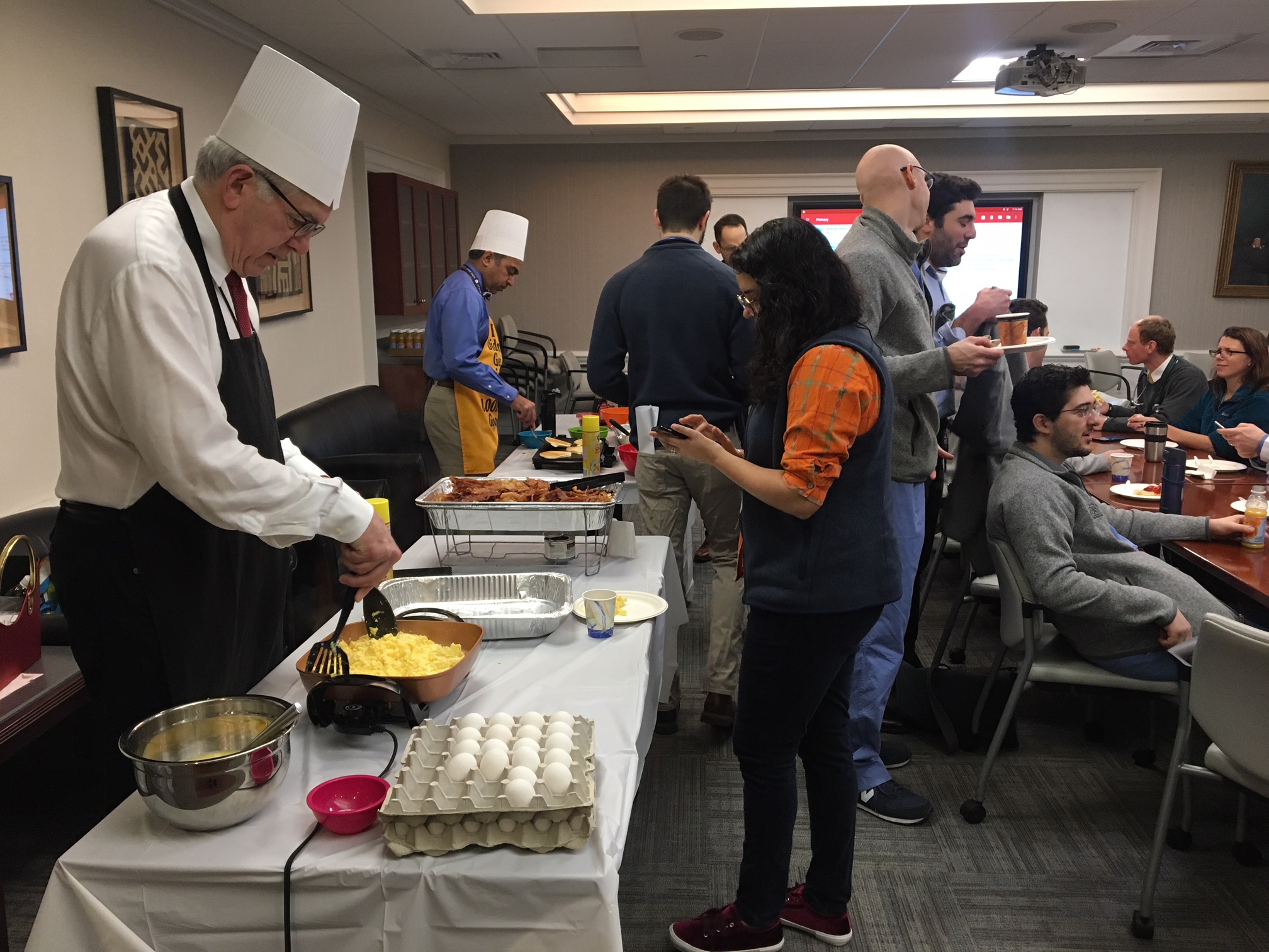 Breakfast with Drs. Yadavalli and Coleman 2018