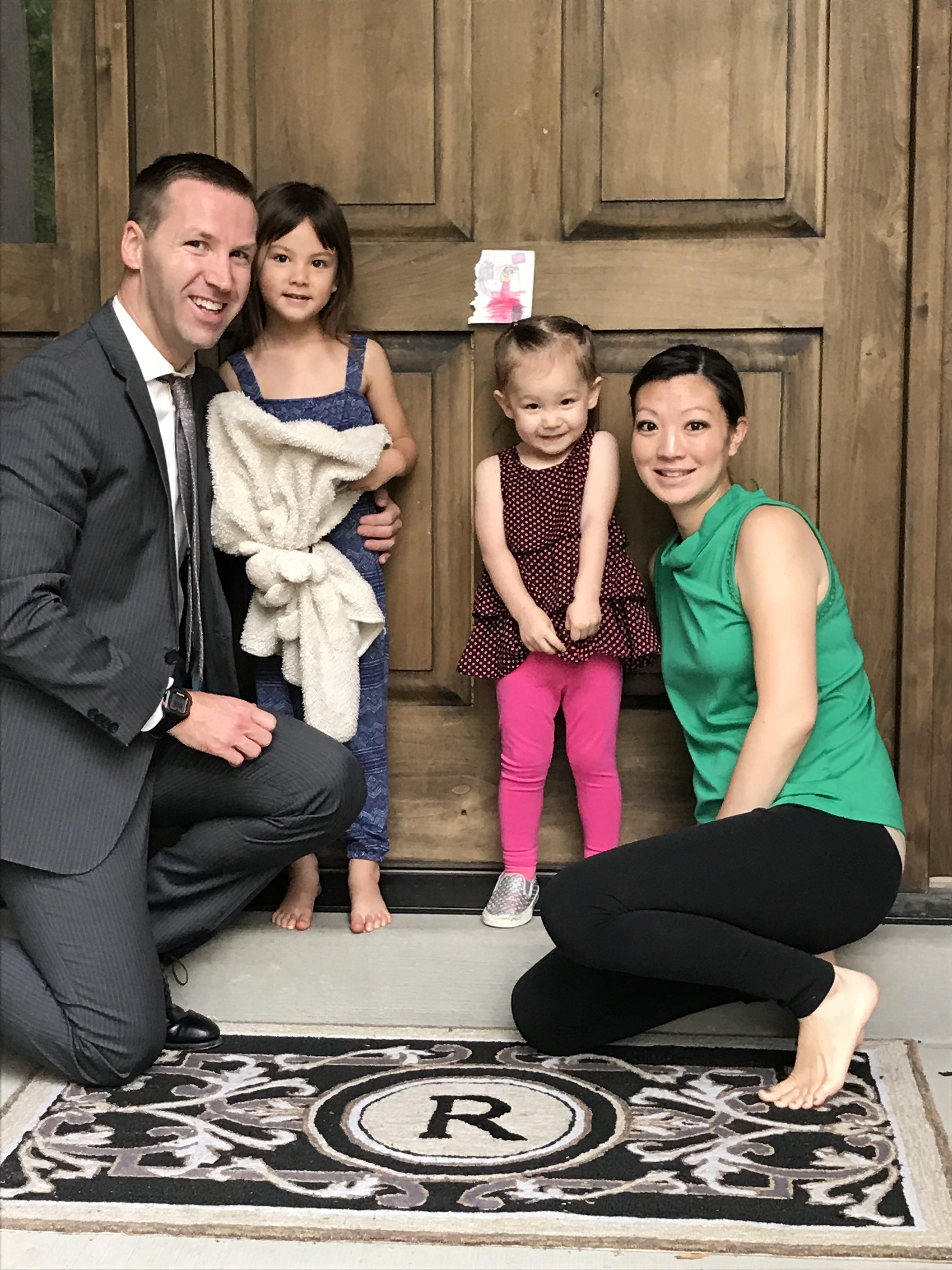 Alumni Spotlight: Fall 2018   John Ryan, MD (photo with family)