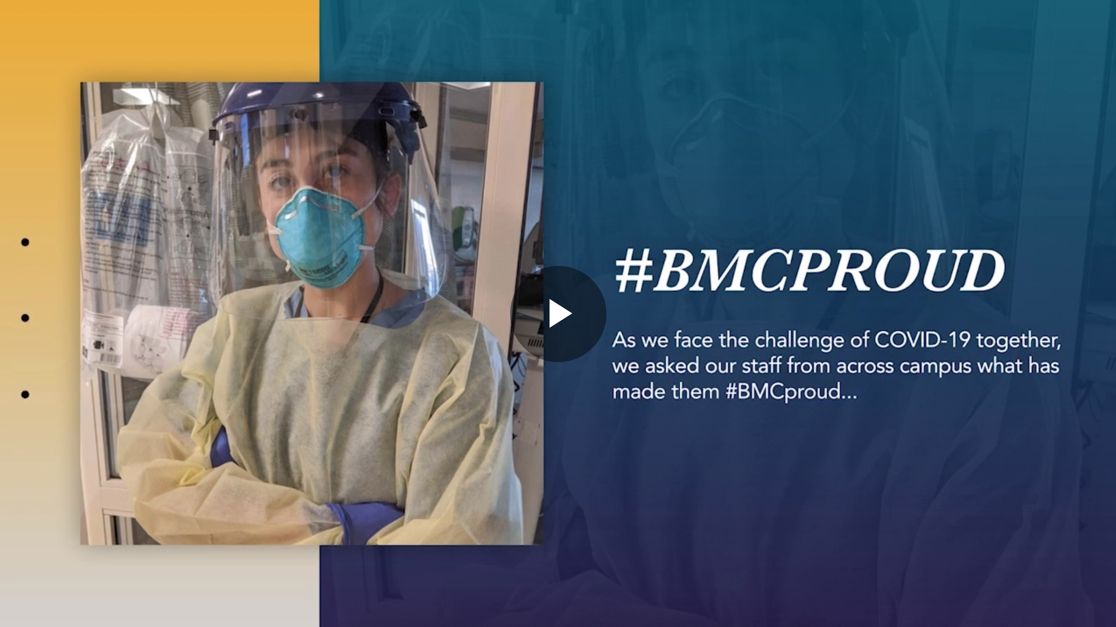 #BMCProud video