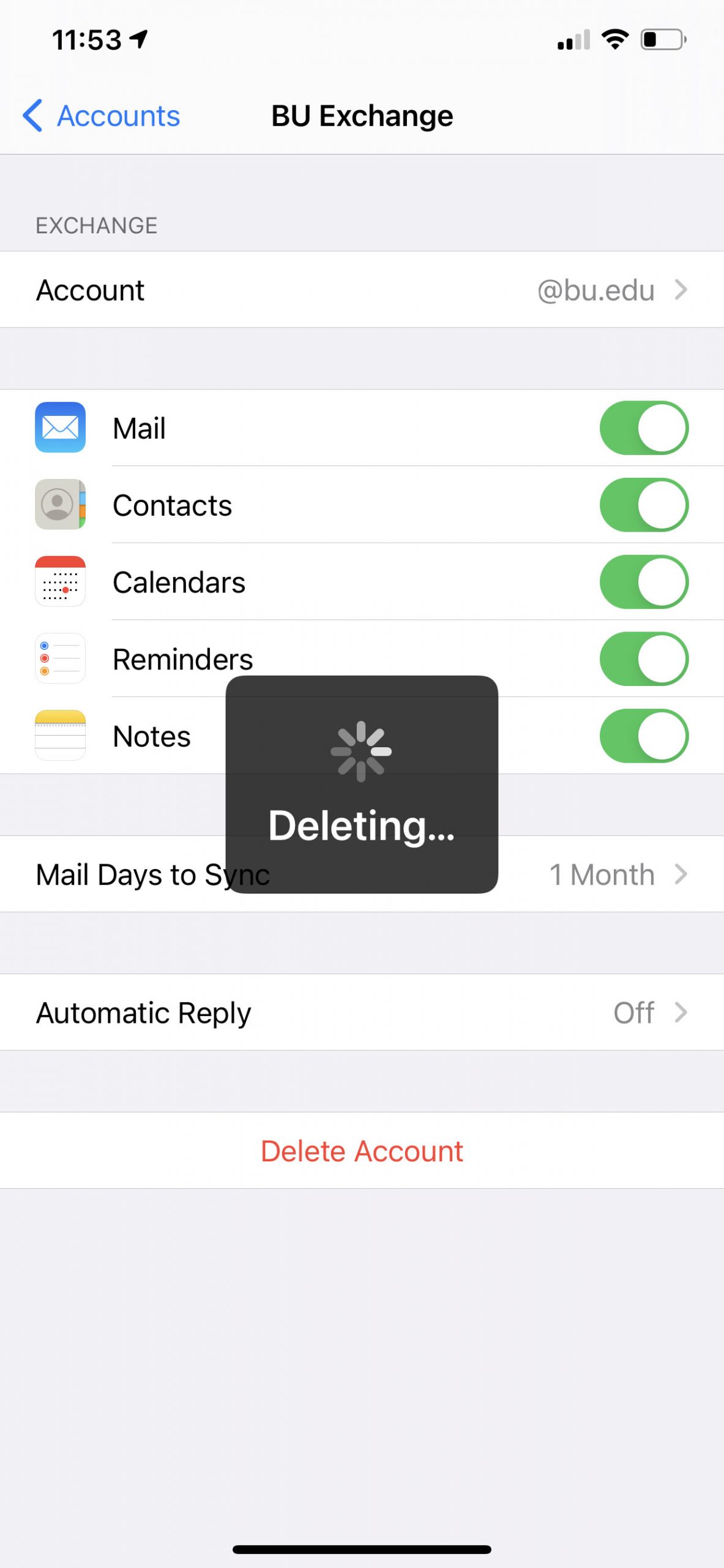How To Remove And Re Add BU Email On IPhone iPad BUMC Information