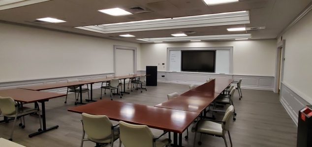 Redesigned Wilkins Board Room
