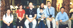 Group photo from Society for Neuroscience annual meeting (Orlando, 2002)