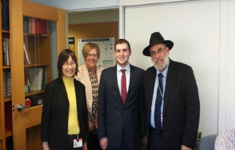 Graduation celebration of Max Wallack