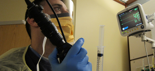 Practitioner at a Boston University pulmonary clinic