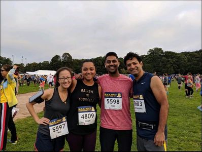 Photo of Fellows Running Event