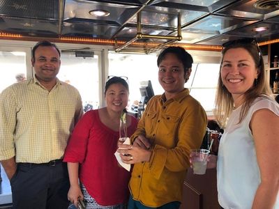 Rheumatology Staff on 2019 Harbor Cruise