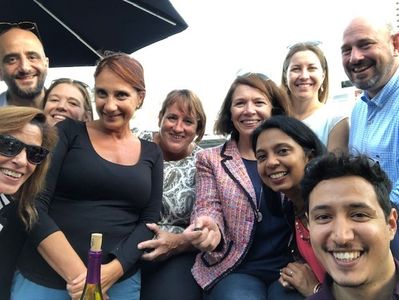 Rheumatology Staff on 2019 Harbor Cruise