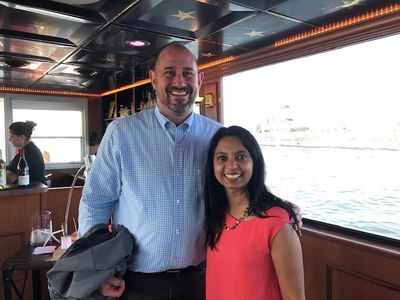 Rheumatology Staff on 2019 Harbor Cruise