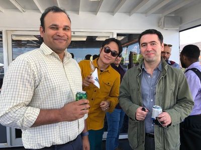 Rheumatology Staff on 2019 Harbor Cruise