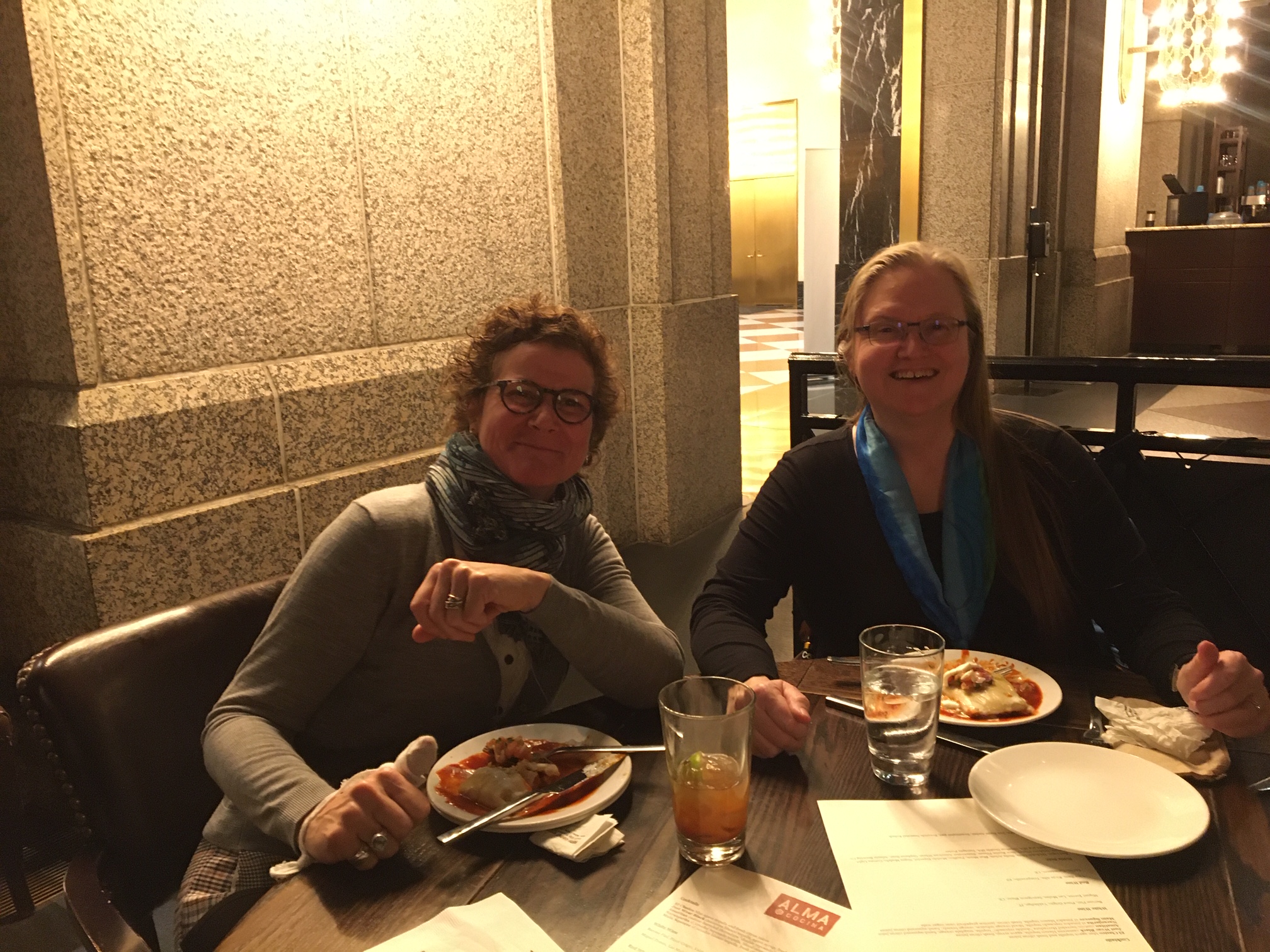Rheumatology staff attending 2019 ACR Meeting reception