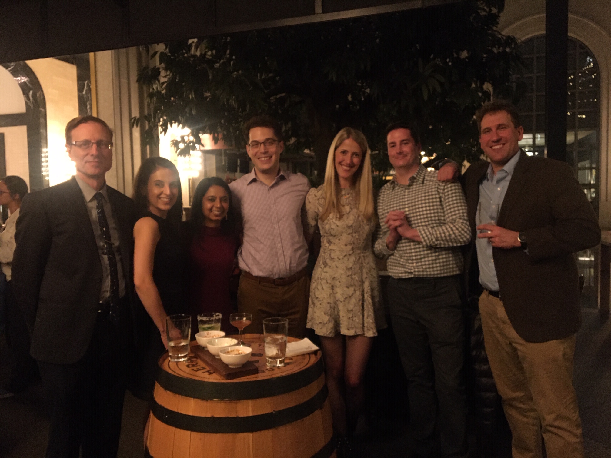 Rheumatology staff attending 2019 ACR Meeting reception